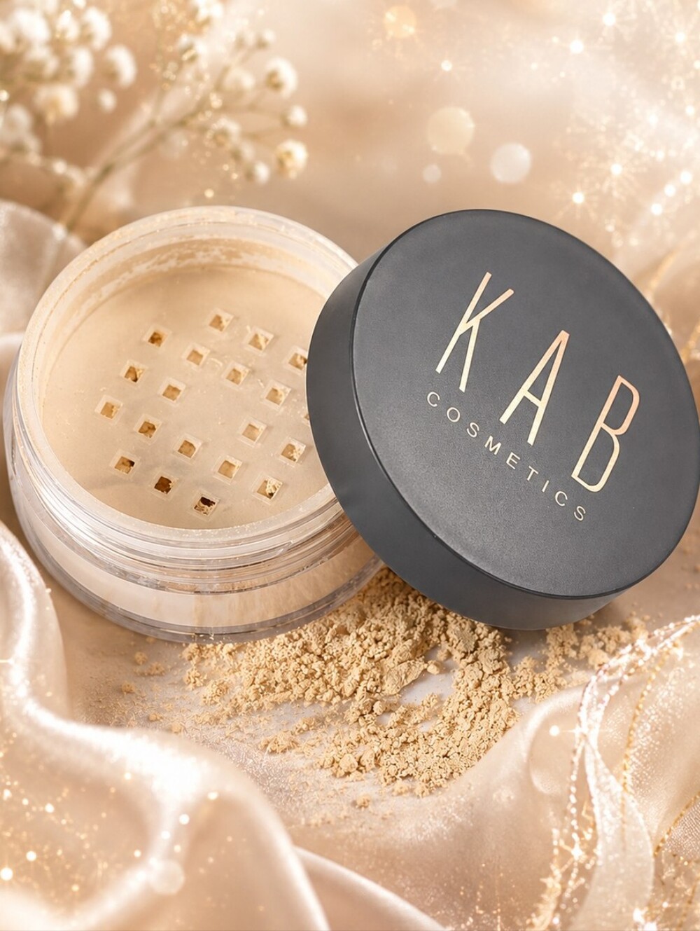 KAB Cosmetics Oil Absorbing Translucent Loose Setting Powder - NEW